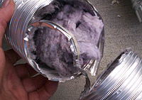 clogged dryer vent